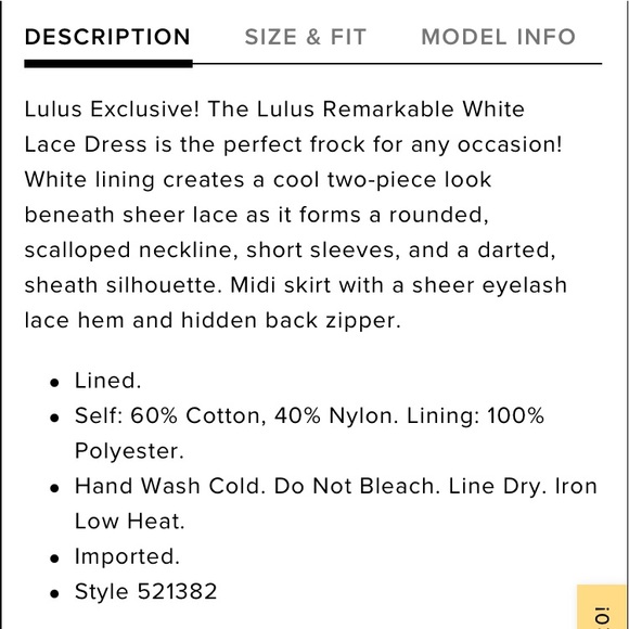 ❤️Lulus Remarkable White Lace Dress - Picture 9 of 12